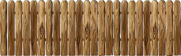 ahşap bir çit çizimi