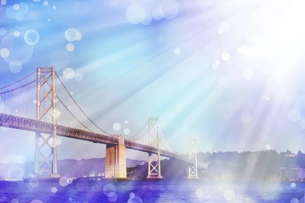 Oakland Bay Bridge en San Francisco —  Fotos de Stock