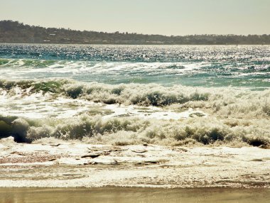 Güzel sahil ve tropikal deniz