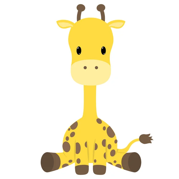 Giraffe — Stockvektor