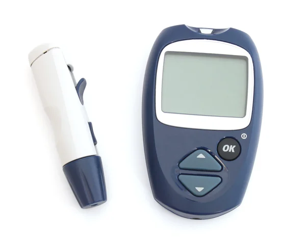 Device for diagnosing diabetes — Stock Photo, Image