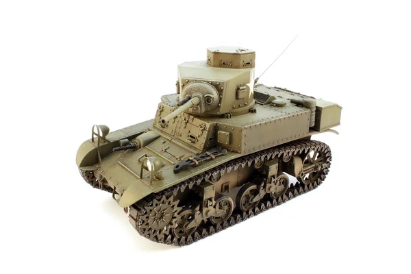 Model M3  light tank top view — Stock Photo, Image