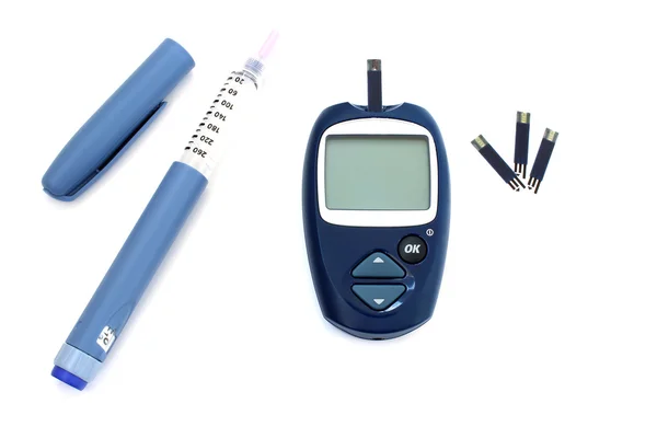 Ange diabetiker — Stockfoto