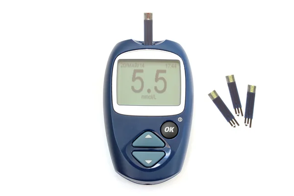 Normal blood sugar level — Stock Photo, Image