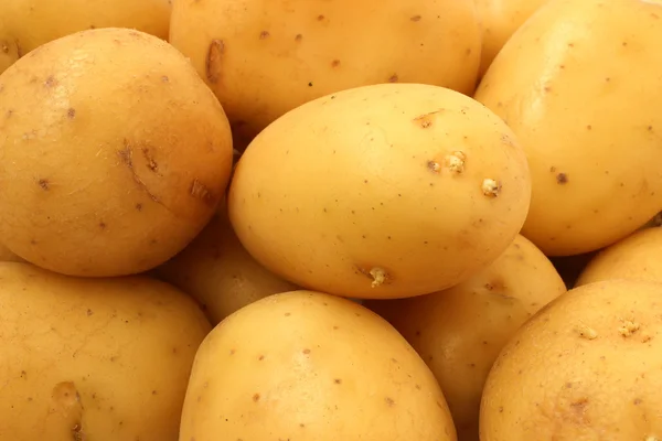 Potato tubers closeup — Stock Photo, Image