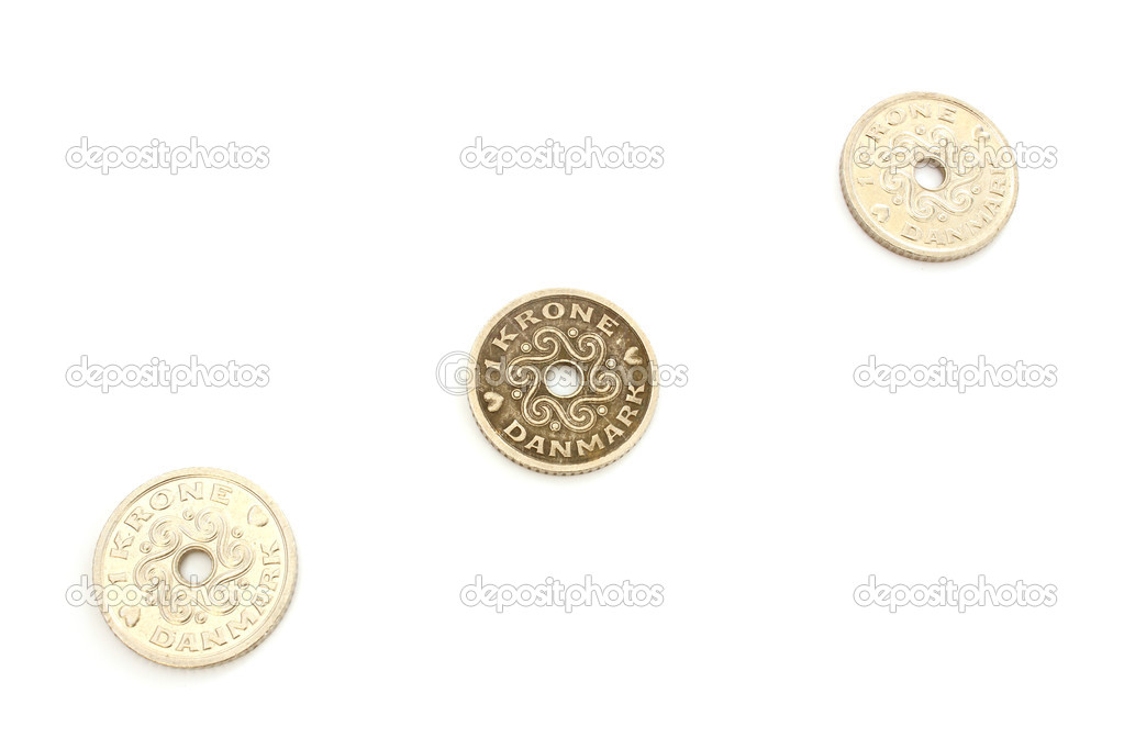 Three coins DKK 