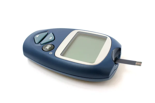 Glucometer closeup — Stock Photo, Image