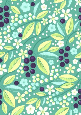 Dikişsiz meyve deseni