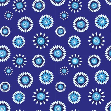 Kusursuz çiçek deseni