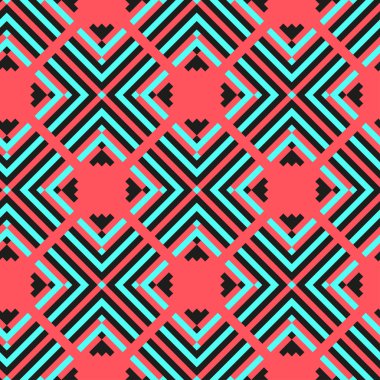 etnik geometri ile Seamless Modeli