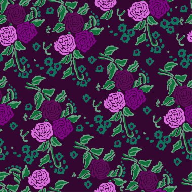 Kusursuz çiçek deseni