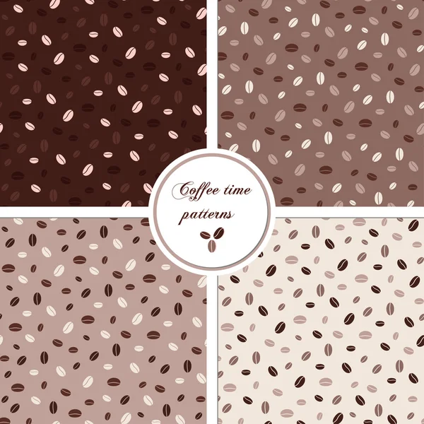 kahve çekirdekleri ile Dikişsiz desen ayarla