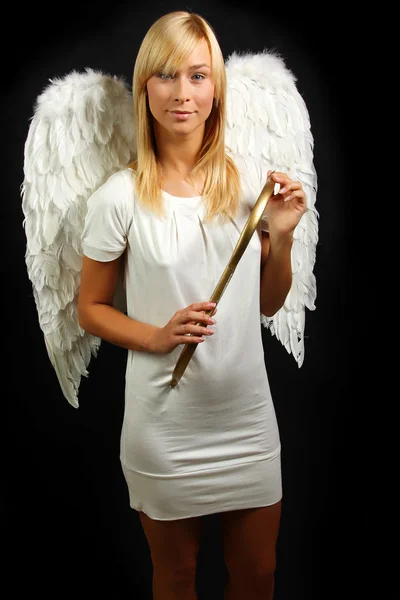 Blond anioł — Zdjęcie stockowe