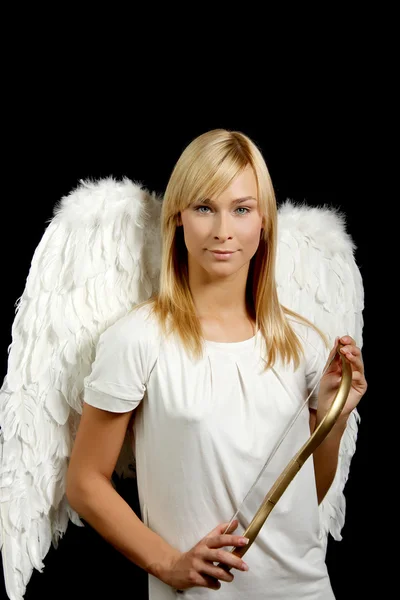 Blonde angel — Stock Photo, Image