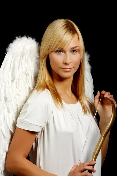 Blonde angel — Stock Photo, Image