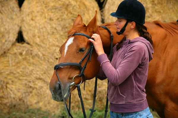 Horse riding — Stock Photo, Image