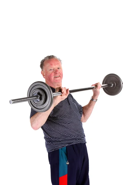 Hombre haciendo ejercicio físico —  Fotos de Stock