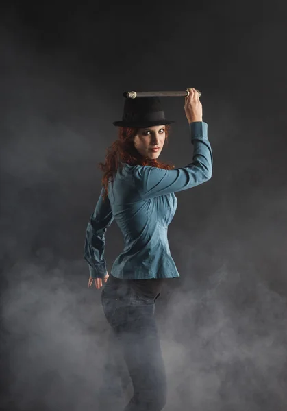 Female Magician — Stock Photo, Image