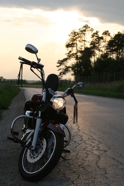 Chopper-Motorrad — Stockfoto