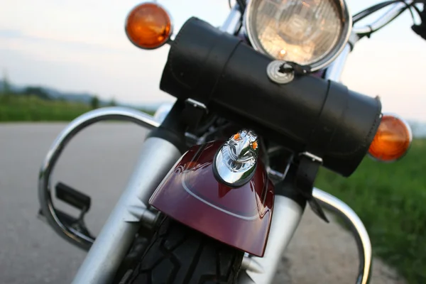 Chopper motorcykel — Stockfoto