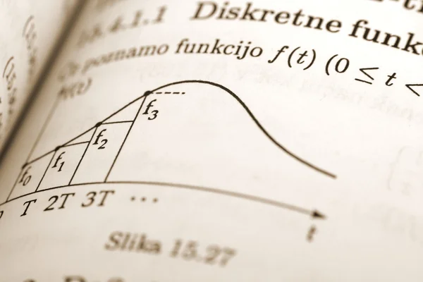 Mathematic book — Stock Photo, Image