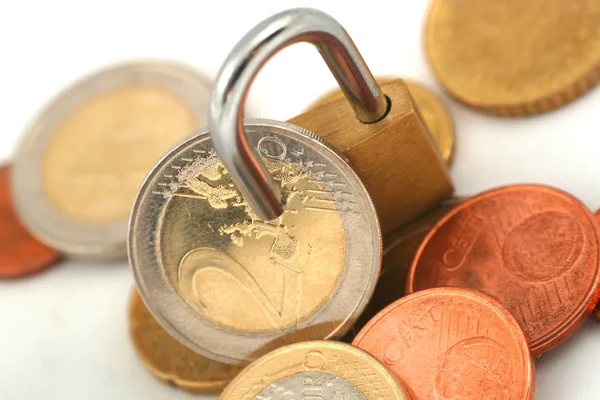 Skyddade mynt — Stockfoto