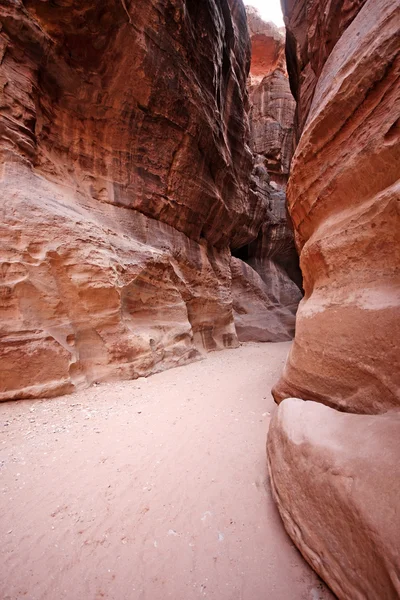 Siq a Petra — Foto Stock