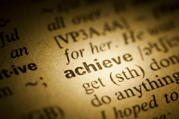 Achieve — Stock Photo, Image