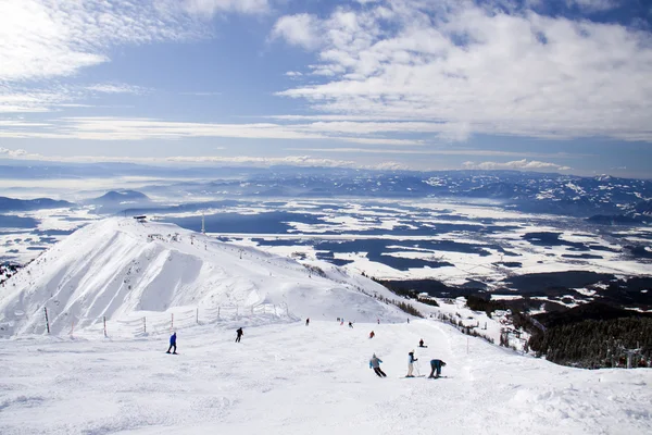 Ski slope — Stock Photo, Image