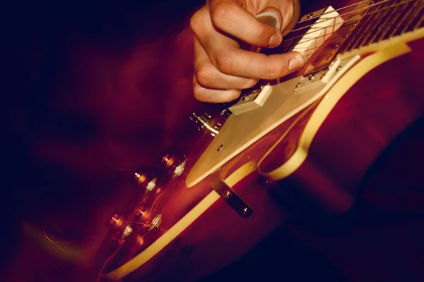 Rock guitarist — Stock Photo, Image