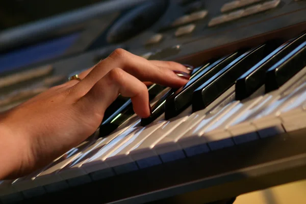 Keyboard on concert — Stock Photo, Image