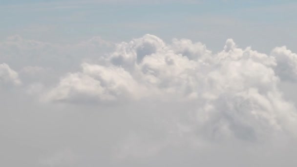 Nubes del avión — Vídeos de Stock