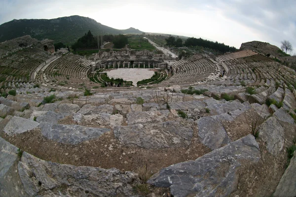 Efes in büyük anfi tiyatro — Stok fotoğraf