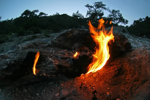 Les flammes éternelles en Turquie — Photo