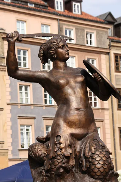 Syrenka-Statue — Stockfoto