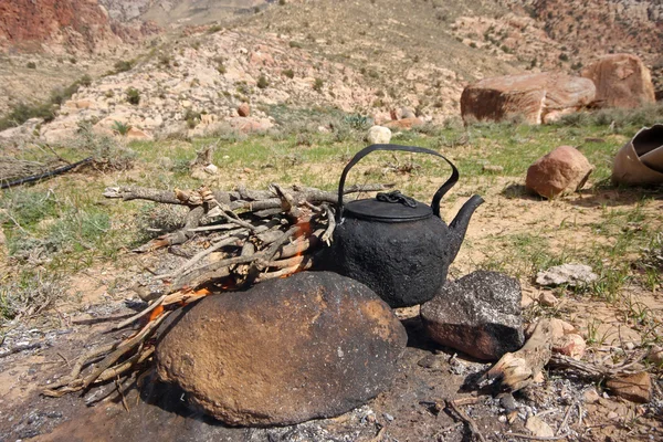 Tè beduino — Foto Stock