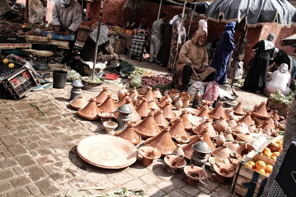 Tajine pots — Stock Photo, Image