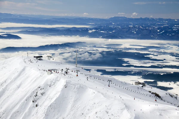 Ski slope — Stock Photo, Image