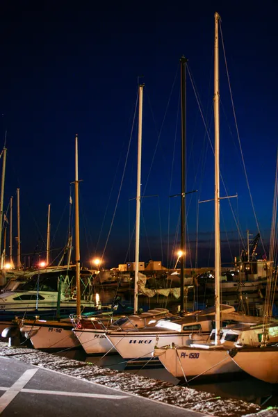 Marina en Piran — Foto de Stock