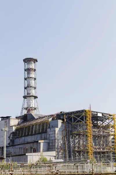 Reactor nuclear de Chernóbil 4 — Foto de Stock
