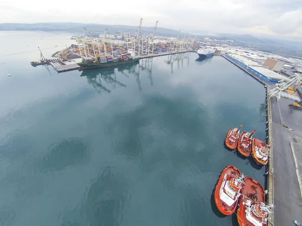 Nézd a koper port — Stock Fotó