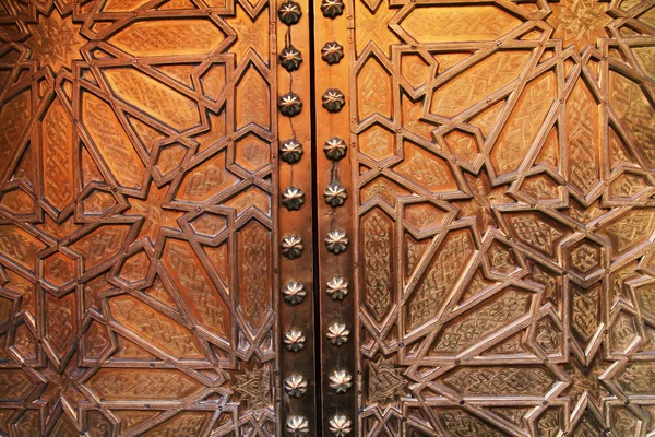 Arabic pattern on the doors — Stock Photo, Image