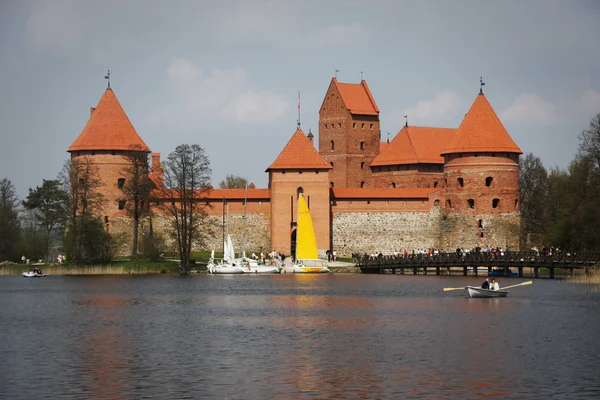 Castelo de Trakai Imagens Royalty-Free