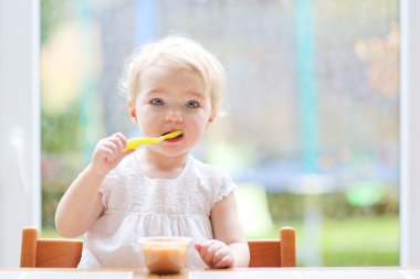 yemek lezzetli meyve saf kız