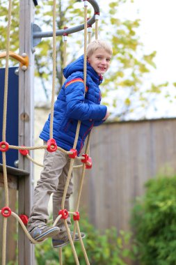 Eğleniyor net tırmanış Bahçesi, çocuk