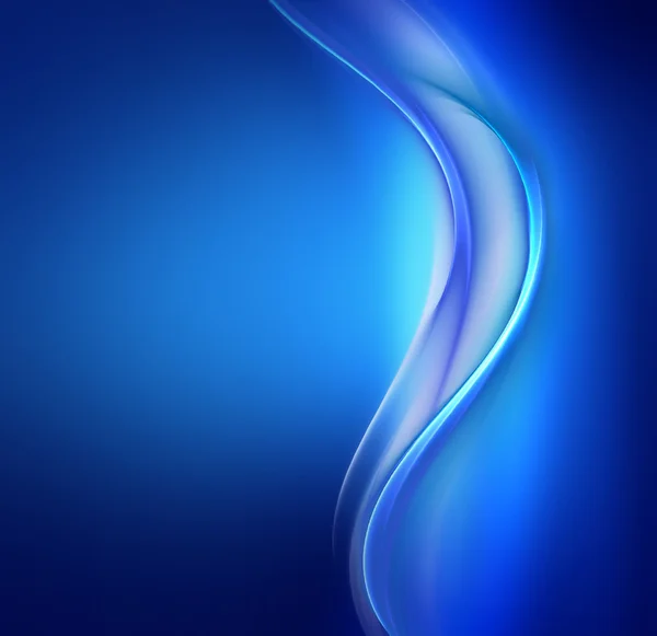 Waves on blue background — Stock Photo, Image