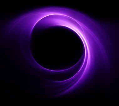 abstracte paarse cirkel