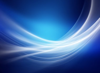 dalgalar üzerinde mavi arka plan