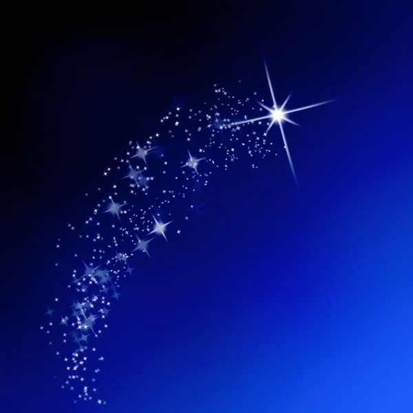 Estrelas em Azul — Fotografia de Stock