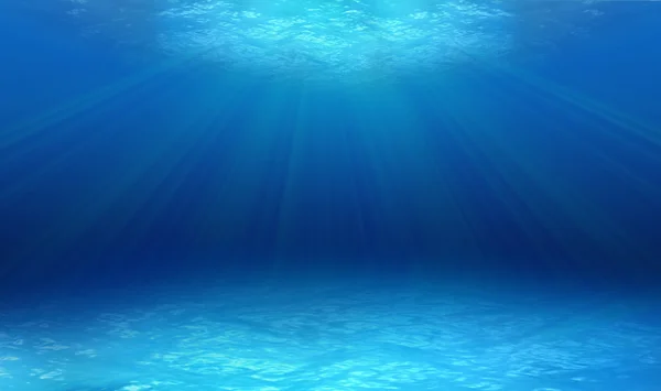 su altında mavi su ripples.